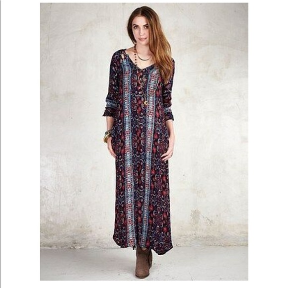 Gypsy 05 Long Sleeve Maxi Dress/ Cardigan - Picture 9 of 10